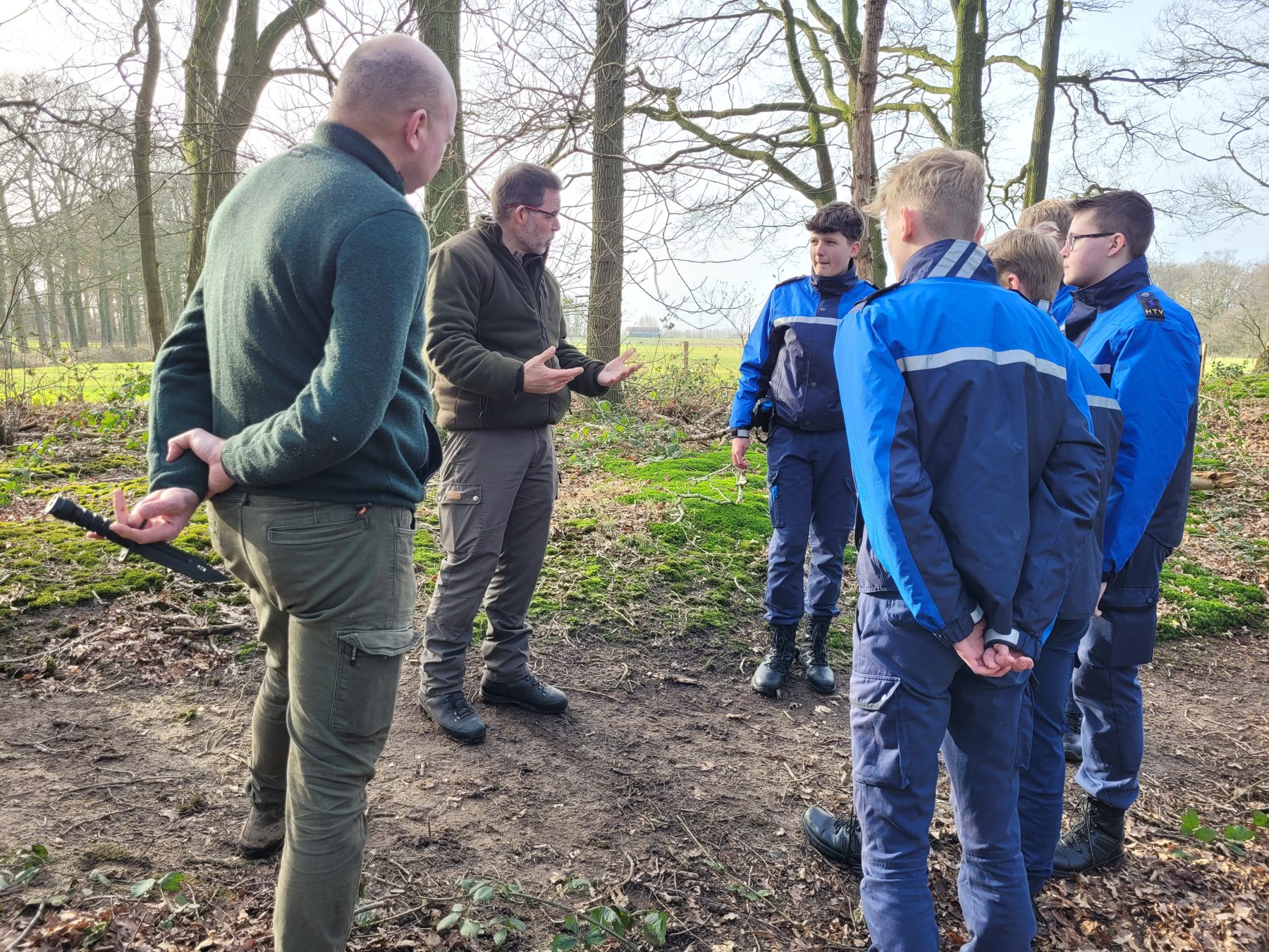 Praktijktraining met HTV-studenten