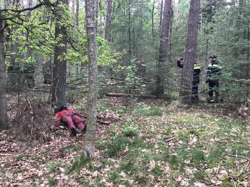 PD-training in het bos