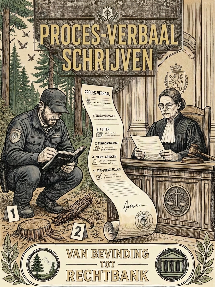 Opdracht Proces-verbaal schrijven Voor de groene boa's in Provincie Gelderland